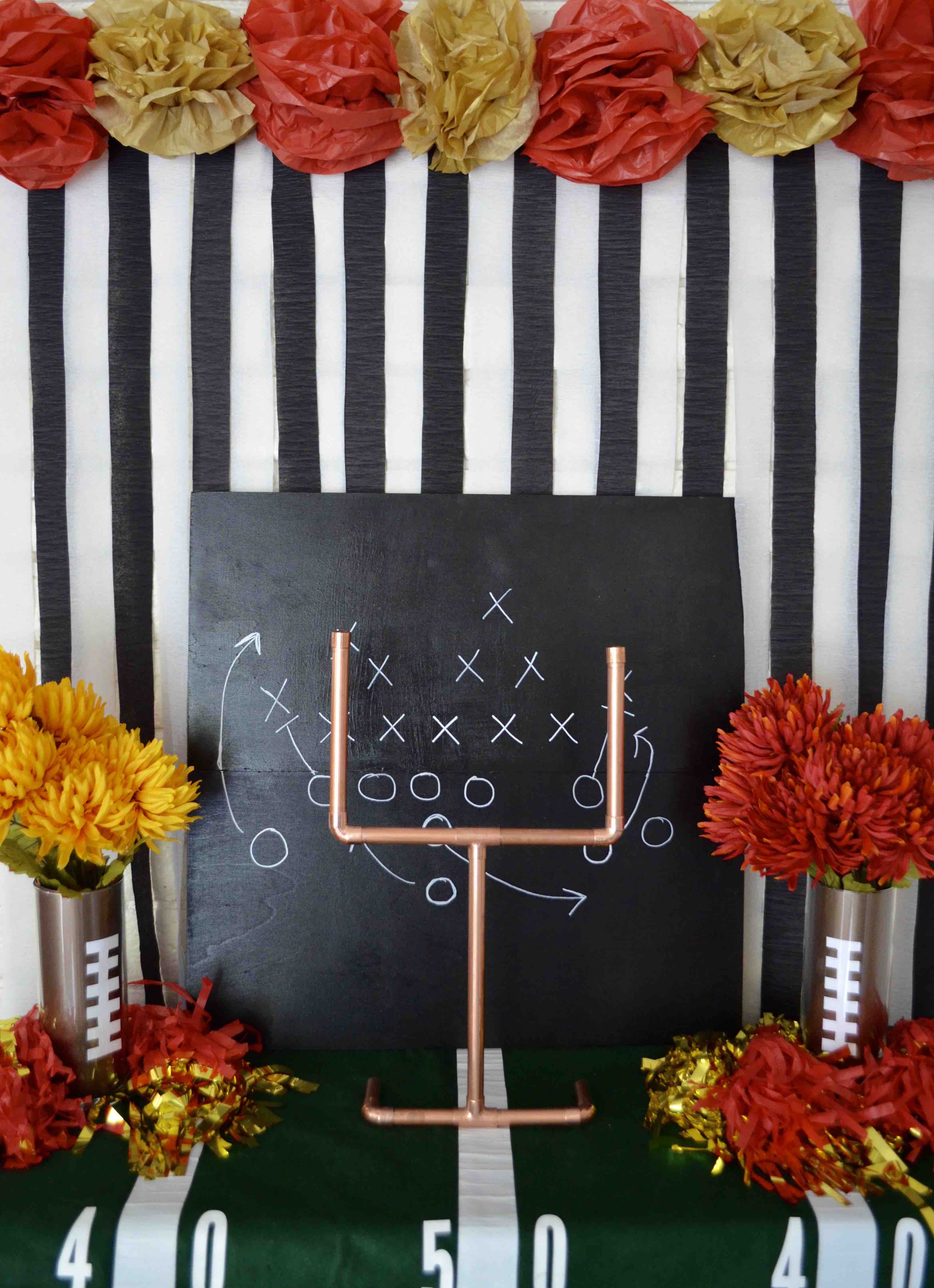 Copper Goal Post