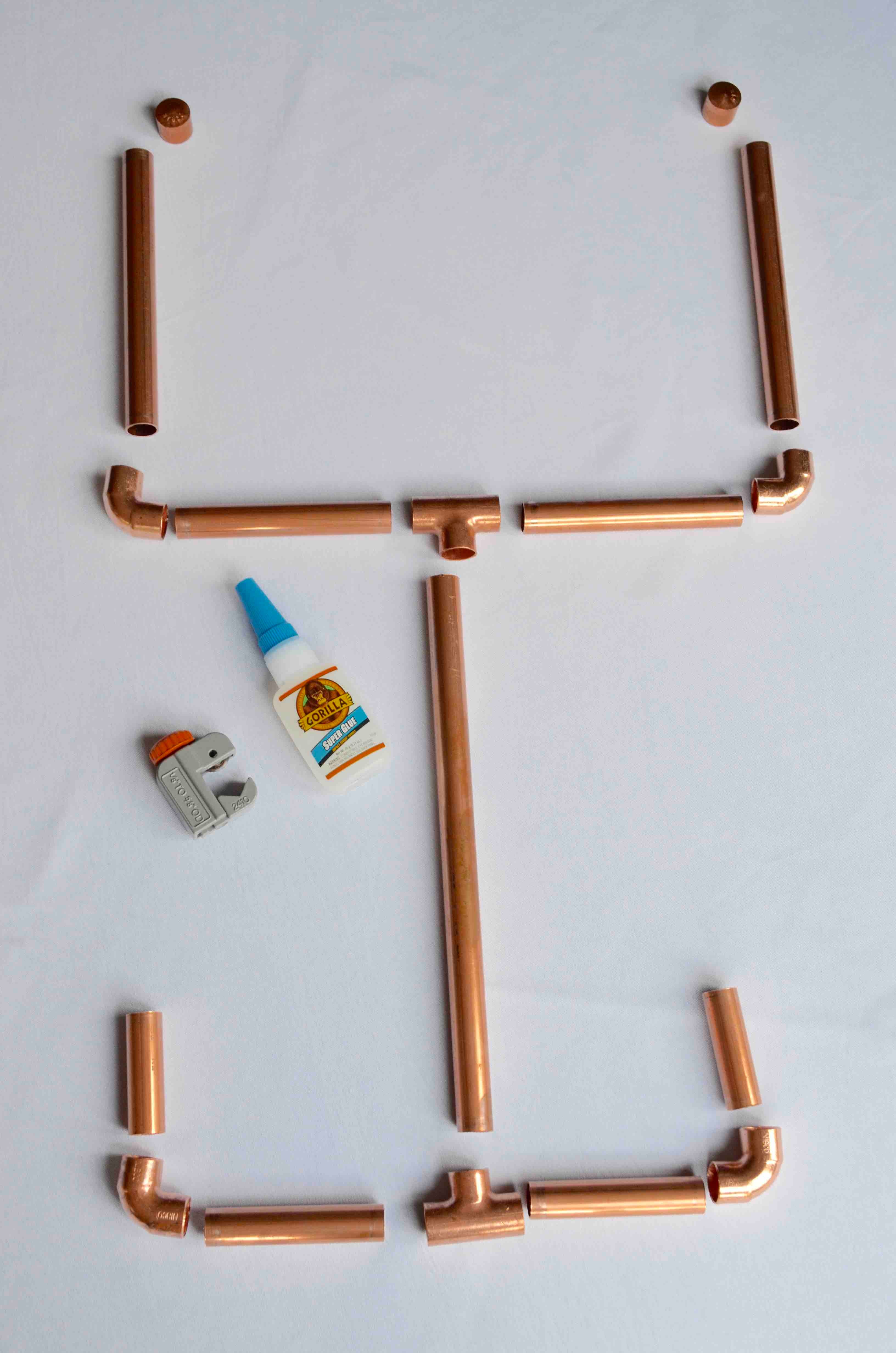 Copper Goal Post