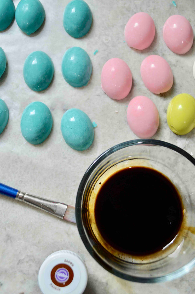 Speckled Egg Cupcakes
