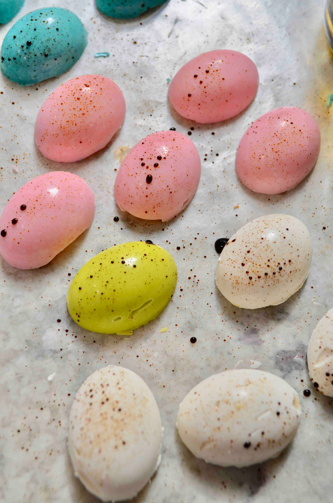 Speckled Egg Cupcakes