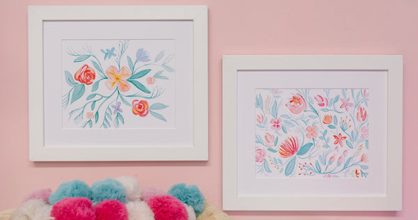 Pastel Watercolor Artwork Package - Digital Download - Craft Box Girls