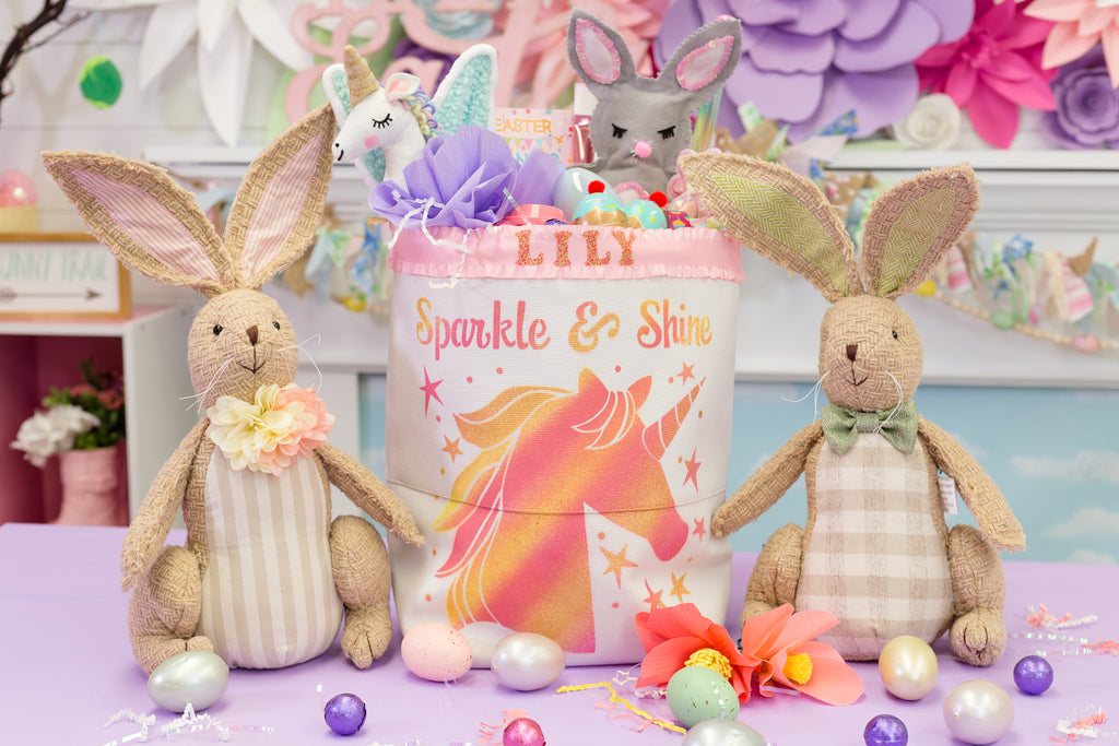 DIY Unicorn Easter Basket